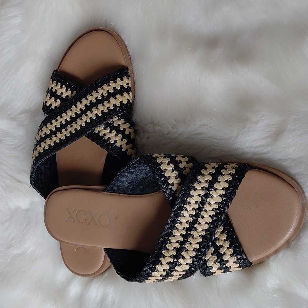XOXO Melly Flat Sandal Sz 6 - Picture 10 of 11